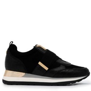 Carvela Kurt Geiger Jemm Elastic Chunky-sole Sneakers in black